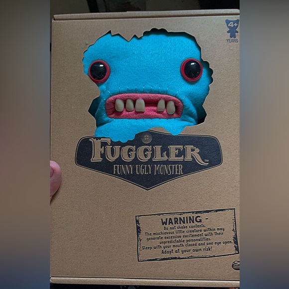 Teal Fuggler Plush - Picture 2 of 2